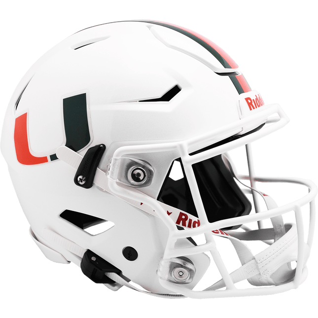 Miami Hurricanes Riddell NCAA Authentic Speedflex Full Size Helmet