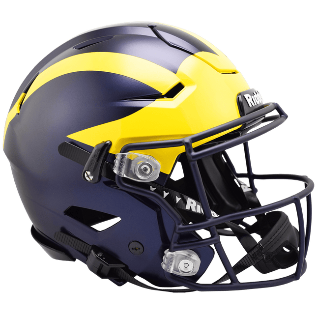 Michigan Wolverines Riddell NCAA Authentic Speedflex Full Size Helmet