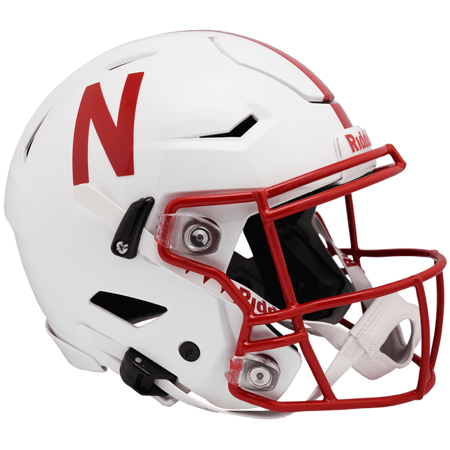 Nebraska Riddell NCAA Authentic Speedflex Full Size Helmet