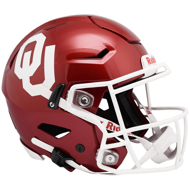 Oklahoma Riddell NCAA Authentic Speedflex Full Size Helmet