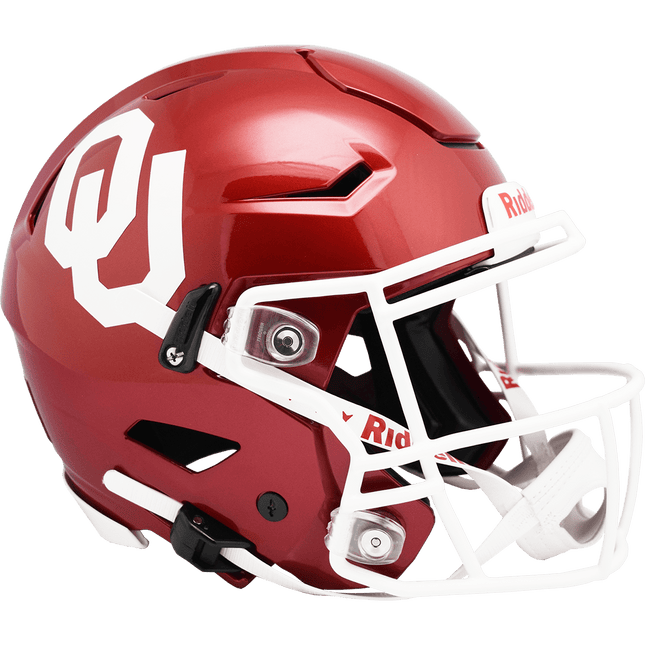 Oklahoma Riddell NCAA Authentic Speedflex Full Size Helmet