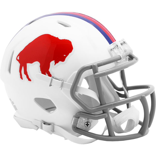 Buffalo Bills 1965-1973 Throwback Riddell NFL Speed Mini Helmet