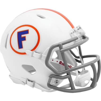 Florida Gators White 2019 Throwback Riddell NCAA Speed Mini Helmet