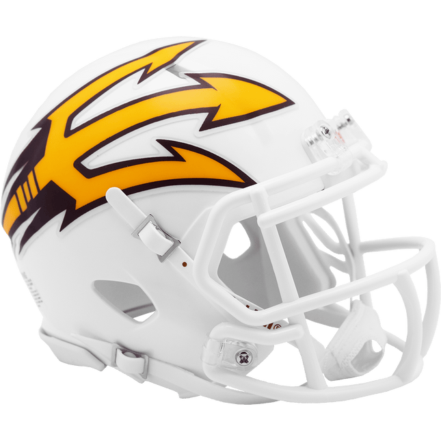 Arizona State Sun Devils White Riddell NCAA Speed Mini Helmet