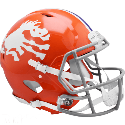 Denver Broncos 1966 Throwback Riddell NFL Authentic Speed Full Size Helmet