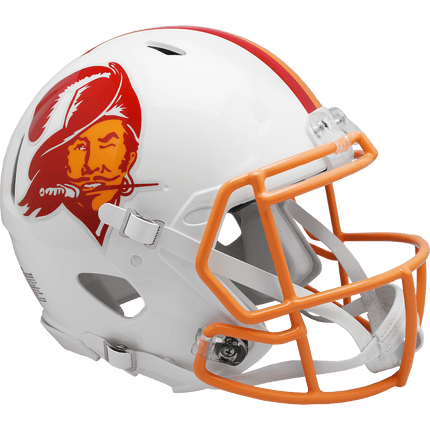 Tampa Bay Buccaneers 1976-1996 Throwback Riddell NFL Authentic Speed Full Size Helmet