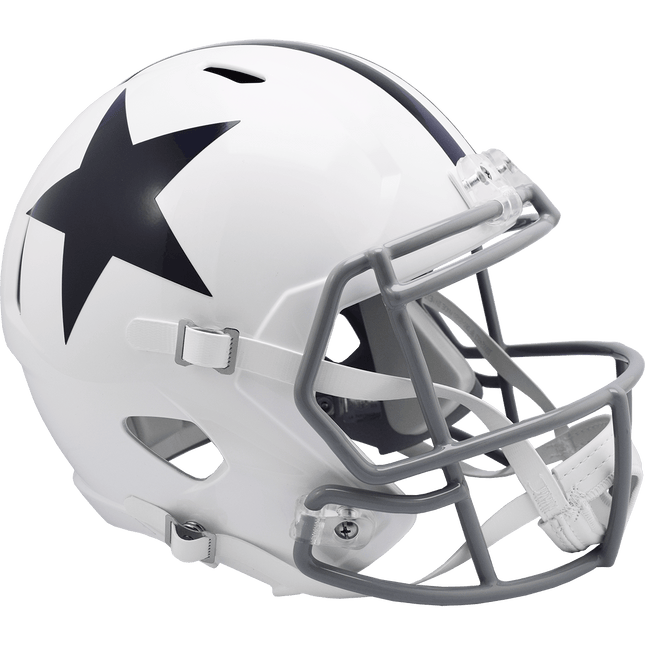 Dallas Cowboys 1960-1963 Throwback Riddell NFL Deluxe Replica Speed Full Size Helmet