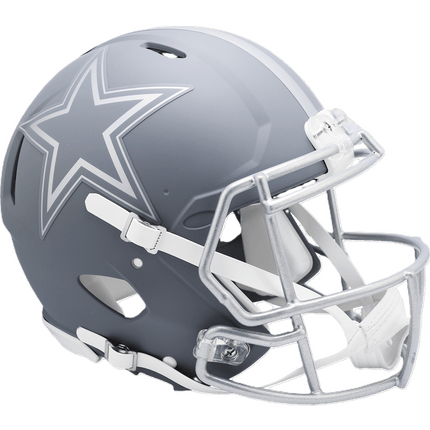 Dallas Cowboys Slate Riddell NFL Authentic Speed Full Size Helmet