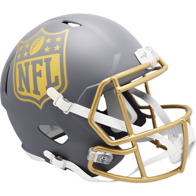 NFL Shield Slate Riddell NFL Deluxe Replica Speed Full Size Helmet