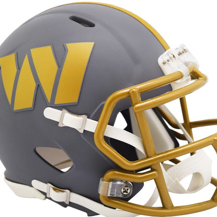 Washington Commanders Slate Riddell NFL Speed Mini Helmet