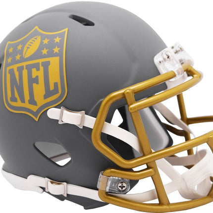 NFL Shield Slate Riddell NFL Speed Mini Helmet