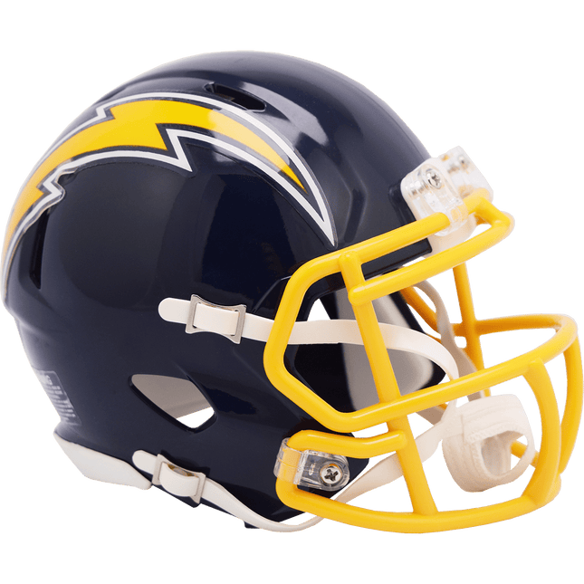 Los Angeles Chargers 1974-1987 Throwback Riddell NFL Speed Mini Helmet