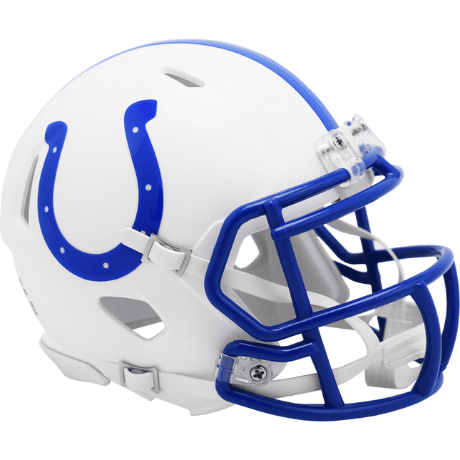 Indianapolis Colts 1995-2003 Throwback Riddell NFL Speed Mini Helmet