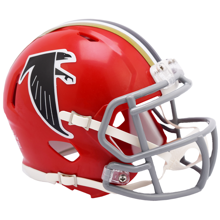 Atlanta Falcons 1966-1969 Throwback Riddell NFL Speed Mini Helmet