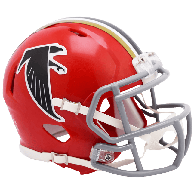 Atlanta Falcons 1966-1969 Throwback Riddell NFL Speed Mini Helmet