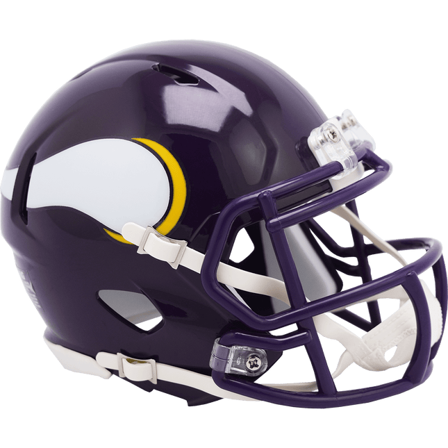 Minnesota Vikings 1983-2001 Throwback Riddell NFL Speed Mini Helmet