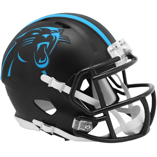 Carolina Panthers 2022 On-Field Alternate NFL Riddell Speed Mini Helmet