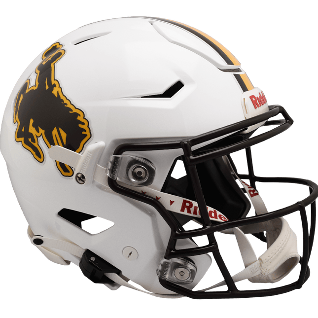 Wyoming Cowboys Riddell NCAA Authentic Speedflex Full Size Helmet