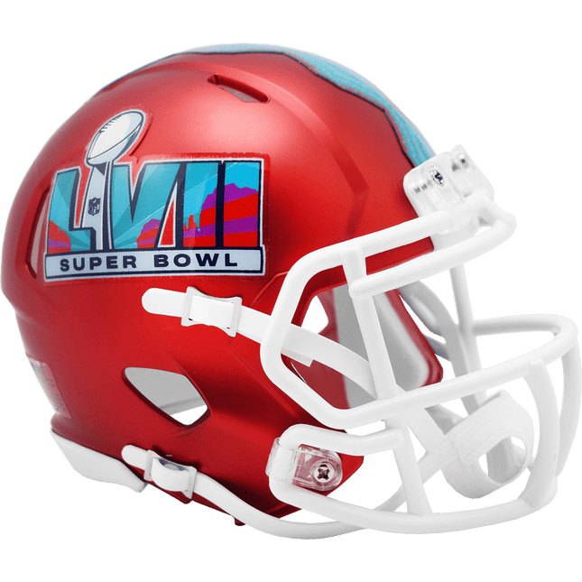 Super Bowl 57 LVII Riddell NFL Speed Mini Helmet