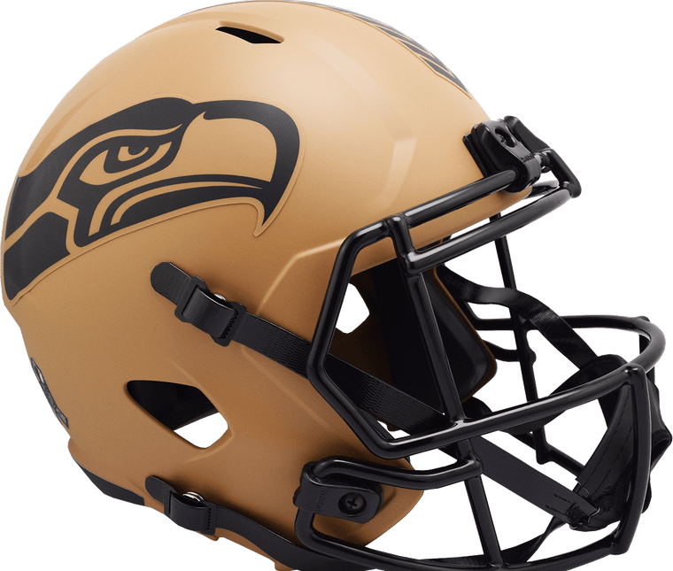 Seattle Seahawks 2023 Salute To Service Riddell NFL Deluxe Replica Speed Full Size Helmet