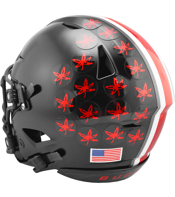 Ohio State Buckeyes Black Alternate Riddell NCAA Authentic Speedflex Full Size Helmet