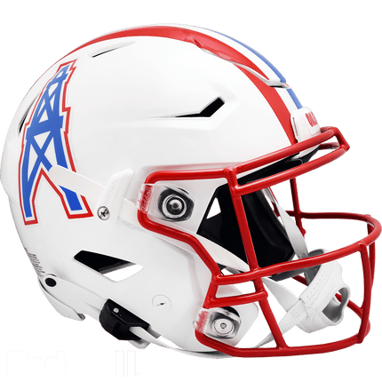 Houston Oilers 1981-1998 Throwback Riddell NFL Authentic Speedflex Full Size Helmet