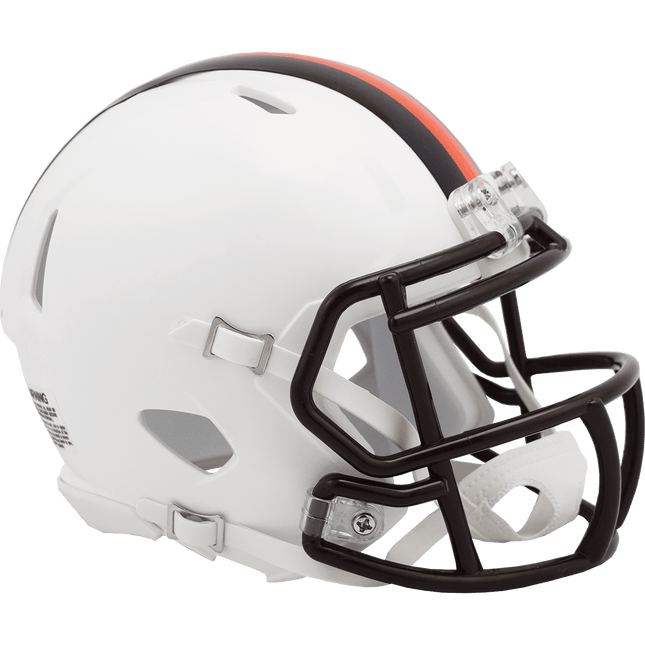 Cleveland Browns 2023 On Field Alternate Riddell NFL Speed Mini Helmet (White Out)