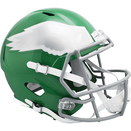 Philadelphia Eagles 2023 On Field Alternate Riddell NFL Deluxe Replica Speed Full Size Helmet (Kelly Green)