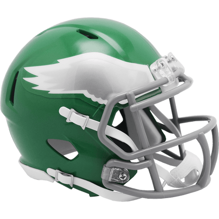 Philadelphia Eagles 2023 On Field Alternate Riddell NFL Speed Mini Helmet