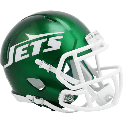 New York Jets Tribute Legacy Alternate Riddell NFL Speed Mini Helmet