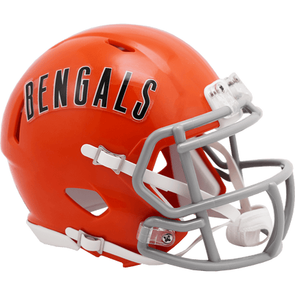 Cincinnati Bengals 1968-1979 Throwback Riddell NFL Speed Mini Helmet