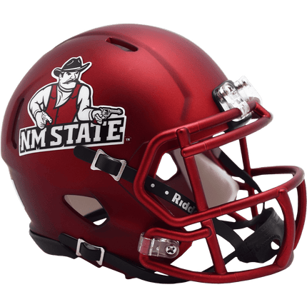 New Mexico State Aggies 2023 #1 Riddell NCAA Speed Mini Helmet