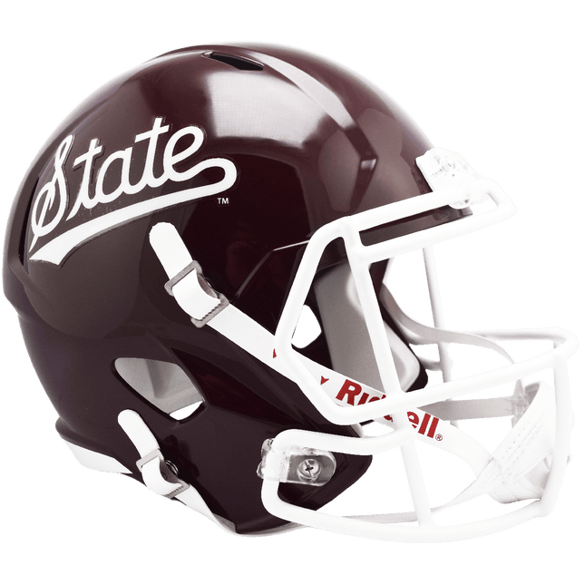 Mississippi State Bulldogs Script Riddell NCAA Deluxe Replica Speed Full Size Helmet