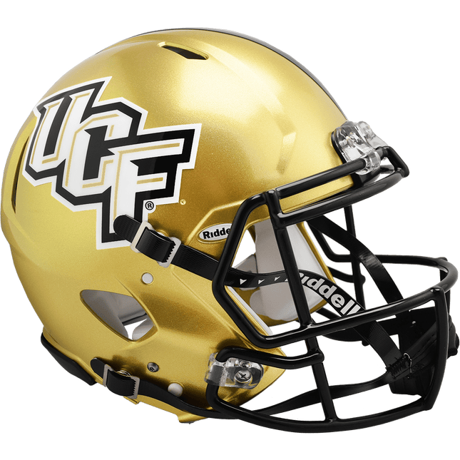 Central Florida Golden Knights UCF Gold Riddell NCAA Authentic Speed Full Size Helmet