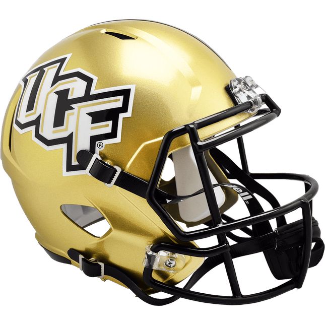 Central Florida Golden Knights UCF Gold Riddell NCAA Deluxe Replica Speed Full Size Helmet