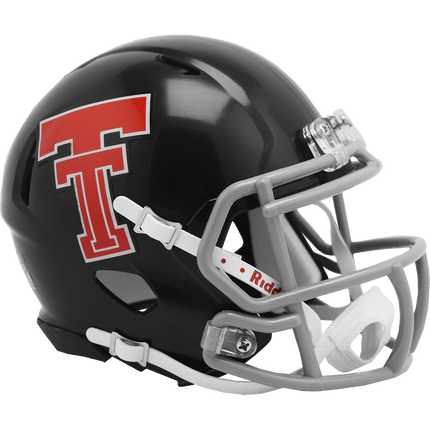 Texas Tech Red Raiders Throwback Riddell NCAA Speed Mini Helmet