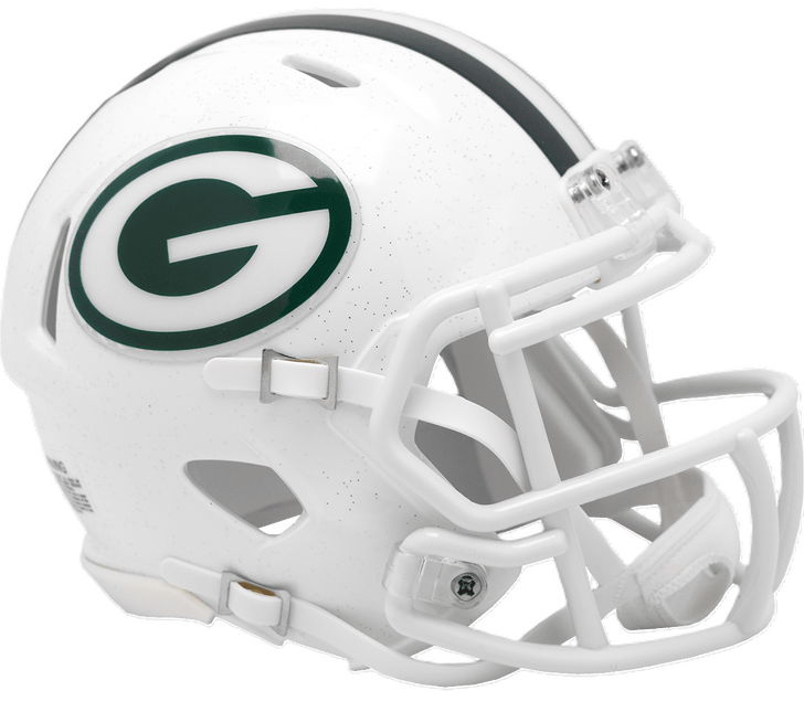 Green Bay Packers 2024 On Field Alternate Riddell NFL Speed Mini Helmet