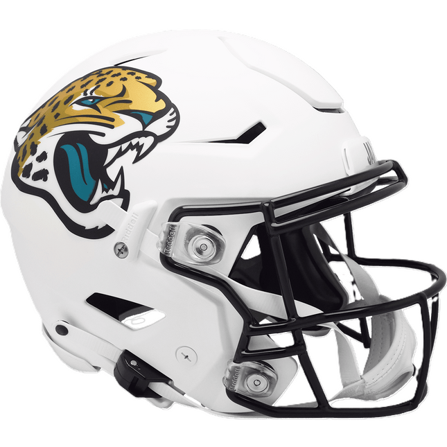 Jacksonville Jaguars 2024 On Field Alternate Riddell NFL Authentic Speedflex Full Size Helmet