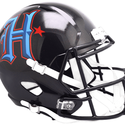 Houston Texans 2024 Blue On Field Alternate Riddell NFL Deluxe Replica Speed Full Size Helmet