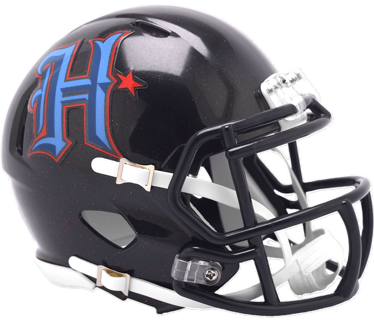 Houston Texans Blue 2024 On Field Alternate Riddell NFL Speed Mini Helmet