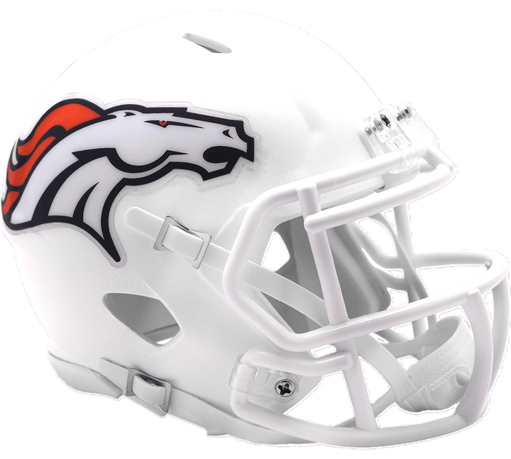 Denver Broncos 2024 On Field Alternate Riddell NFL Speed Mini Helmet