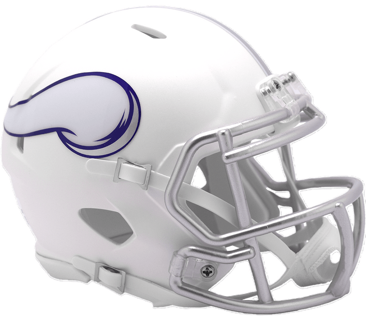 Minnesota Vikings 2024 On Field Alternate Riddell NFL Speed Mini Helmet