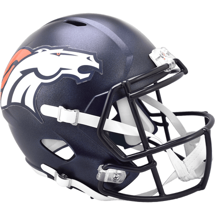 Denver Broncos Riddell NFL Deluxe Replica Speed Full Size Helmet