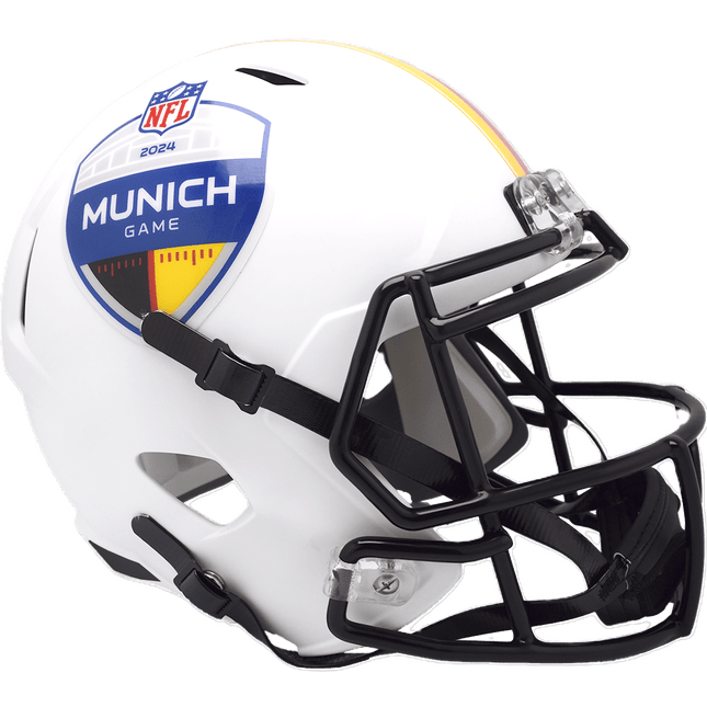 Munich Germany Games 2024 Riddell NFL Deluxe Replica Speed Full Size Helmet