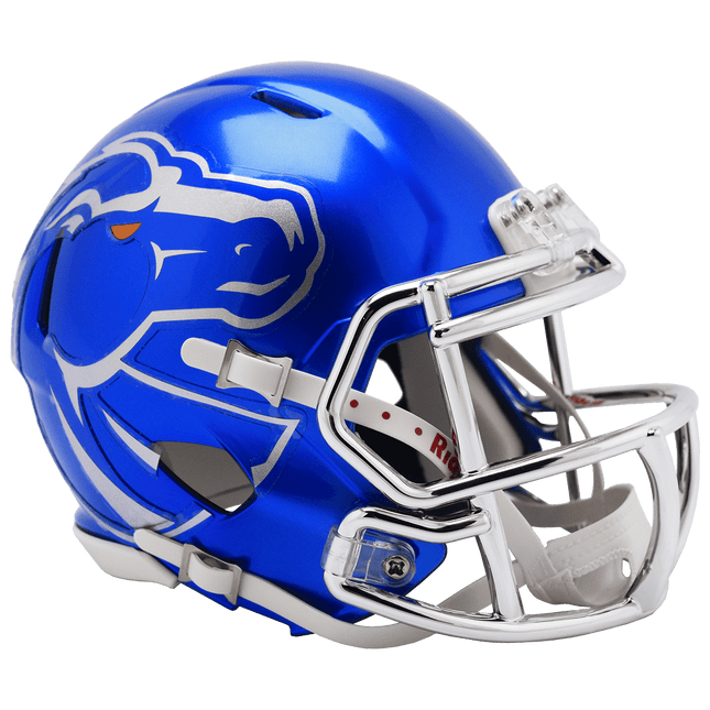 Boise State Broncos Blue 2024 Riddell NCAA Speed Mini Helmet