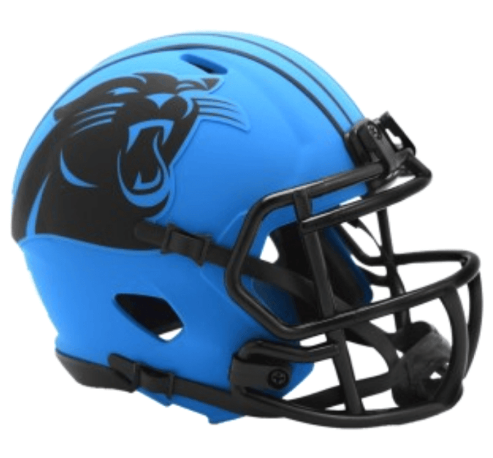 Carolina Panthers Rave Riddell NFL Speed Authentic Full Size Helmet