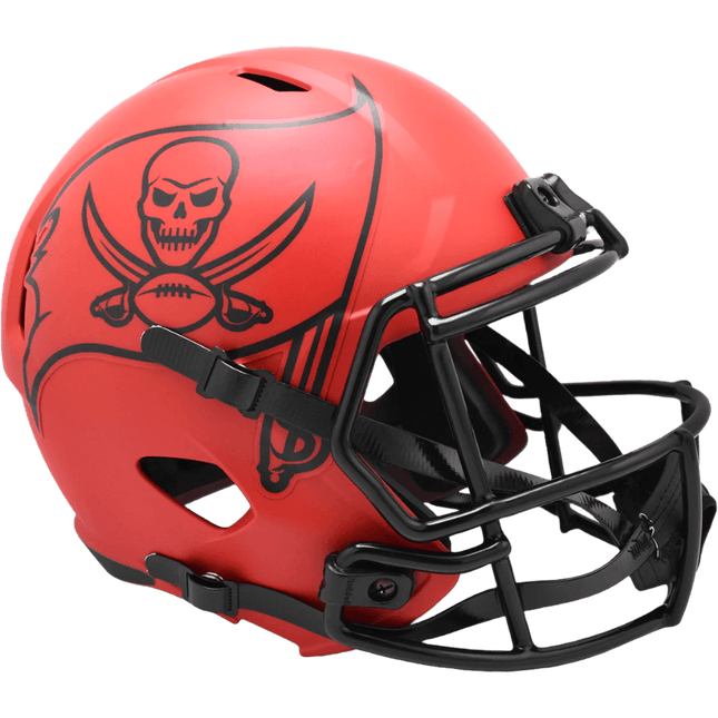 Tampa Bay Buccaneers Rave Riddell NFL Deluxe Speed Replica Full Size Helmet