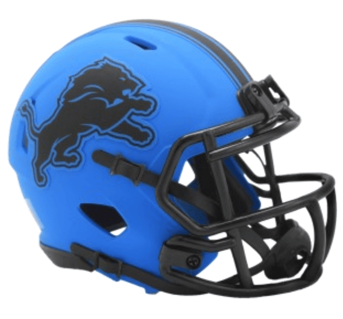 Detroit Lions Rave Riddell NFL Deluxe Speed Replica Full Size Helmet