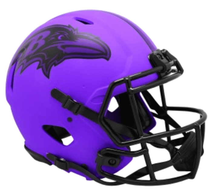 Baltimore Ravens Rave Riddell NFL Deluxe Speed Replica Full Size Helmet