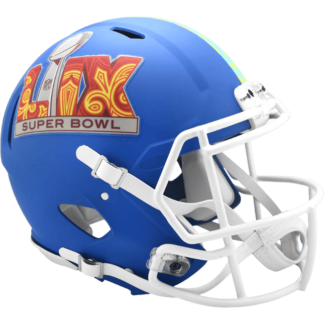 Super Bowl 59 LIX Riddell NFL Speed Authentic Full Size Helmet Pre Orders Only Estimate Shipping 4/15/2025